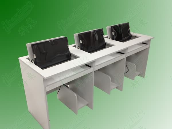翻轉(zhuǎn)電腦桌，學(xué)校電腦桌，學(xué)生電腦桌
